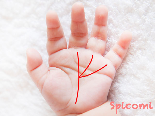 赤ちゃんの覇王線