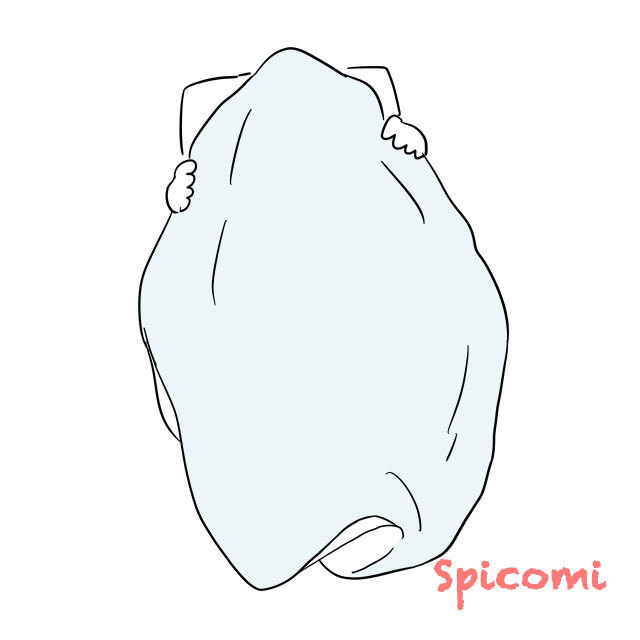 布団を上まで被る型［寝相・寝方の性格診断］