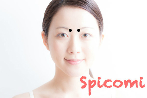 眉頭［交友］にあるほくろの意味