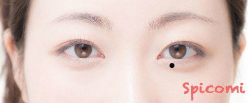 ［ほくろ占い］左目の下に泣きぼくろがある