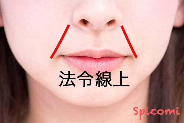 ［ほくろ占い］法令線上にあるほくろの意味と運勢