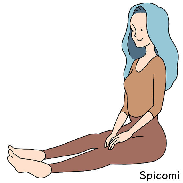 長坐位（ちょうざい）［座り方の種類］