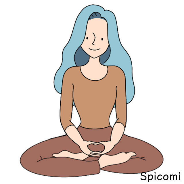 結跏趺坐（けっかふざ）［座り方の種類］