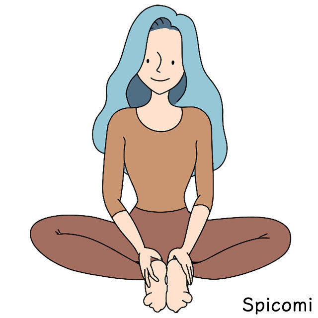 合蹠座（がっせきざ）［座り方の種類］