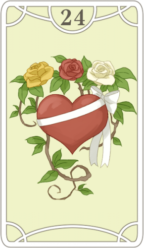 ルノルマンカードの24番「ハート」の意味とは？