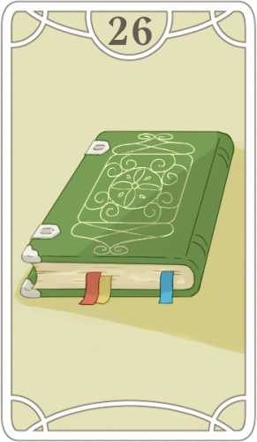 ルノルマンカードの26番「本」の意味とは？