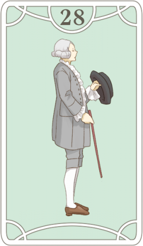 ルノルマンカードの28番「紳士」の意味とは？