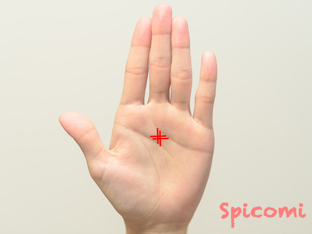 十字線(バツ)が2つ