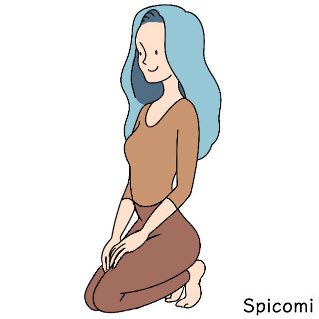 跪座（きざ）［座り方の種類］