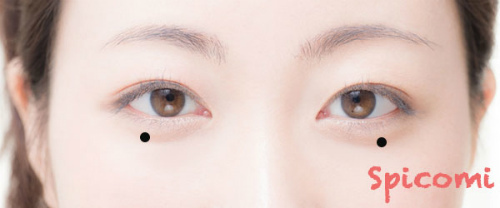 ［ほくろ占い］両目に泣きぼくろがある