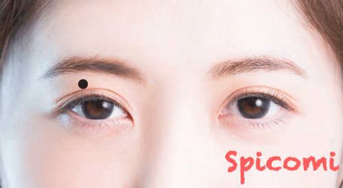 二重のまぶたのほくろの意味と運勢