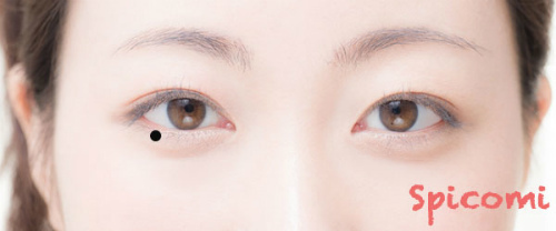 ［ほくろ占い］涙袋にほくろがある