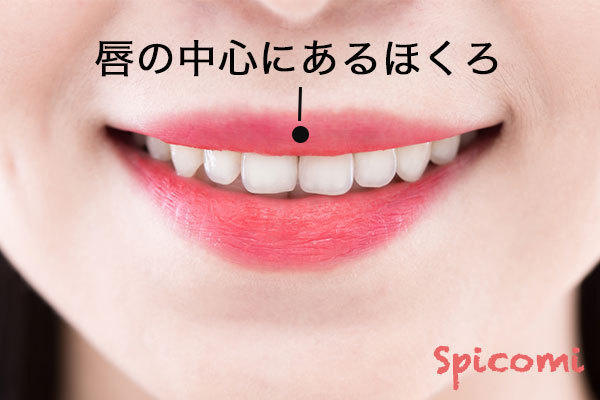 ［ほくろ占い］唇の中心にあるほくろ
