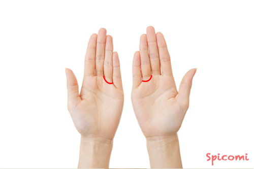 ［手相占い］太陽環が両手に現れている