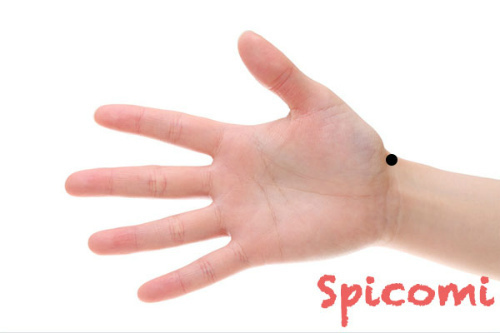 ⑤右手手首の外側にあるほくろの意味と運勢