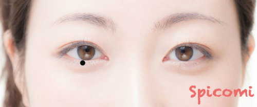 ［ほくろ占い］下まぶた縁で真ん中辺りにほくろがある