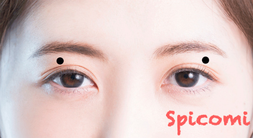 両目のまぶたのほくろの意味と運勢