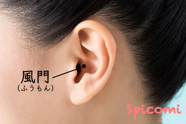 耳の穴(風門)近くのほくろの意味と運勢