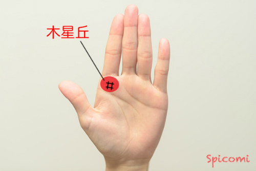 ［手相占い］木星丘にスクエア（四角紋）が現れている