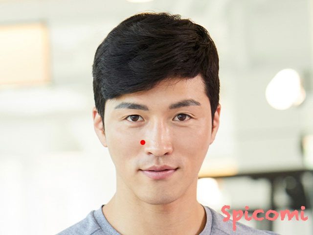 鼻の脇にほくろがある［浮気男の顔］