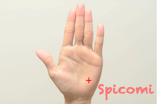 クロス（十字紋・バツ印）が月丘にある