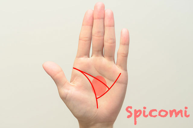 火星平原に大きな三角がある