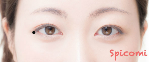 ［ほくろ占い］目尻の下にほくろがある