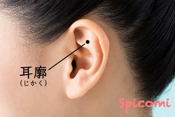 耳の内側(耳廓)のほくろの意味と運勢