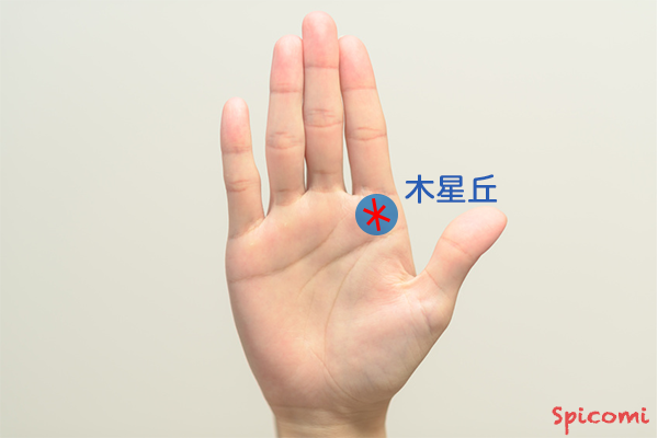 ［手相占い］星紋（スター）が木星丘にある