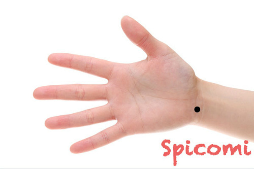 ⑨地丘内側寄り下にあるほくろの意味と運勢