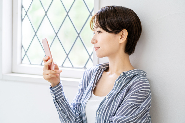 AB型女性のLINEの特徴12個