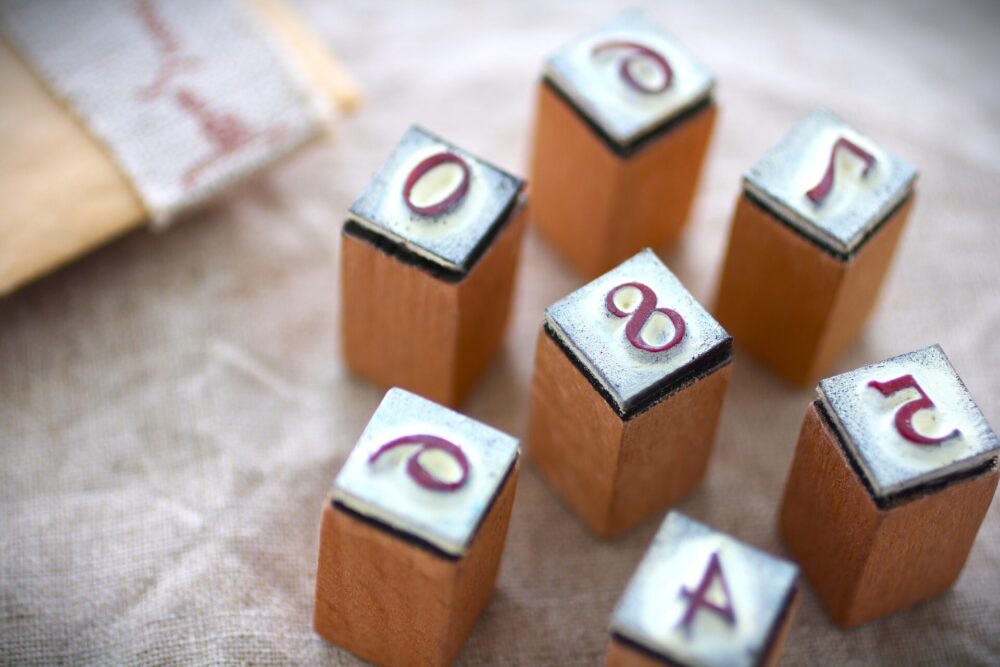 数字のスタンプ