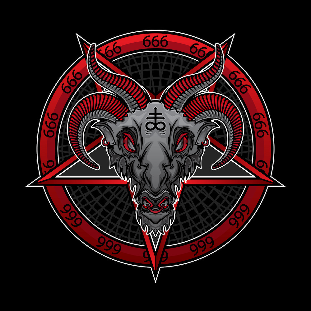 逆さまの五芒星は悪魔の象徴 デビルスター　devil star