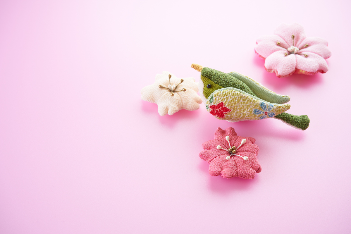 和風 ピンク