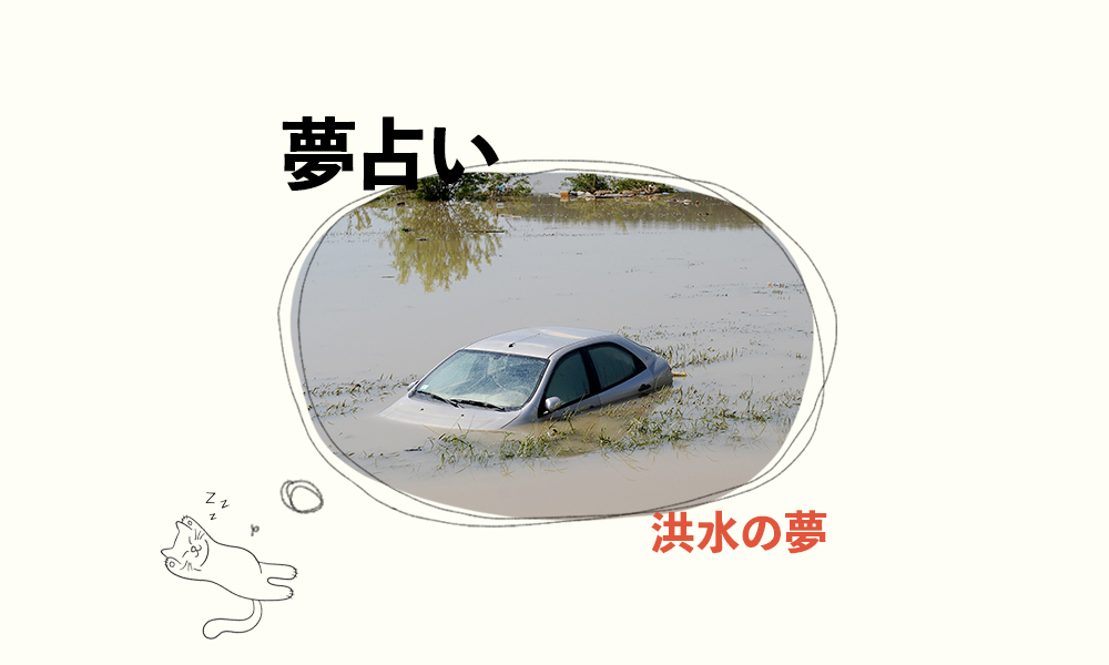 洪水の夢の意味 サムネイル