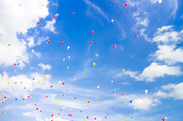 ウェディングバルーンの画像
