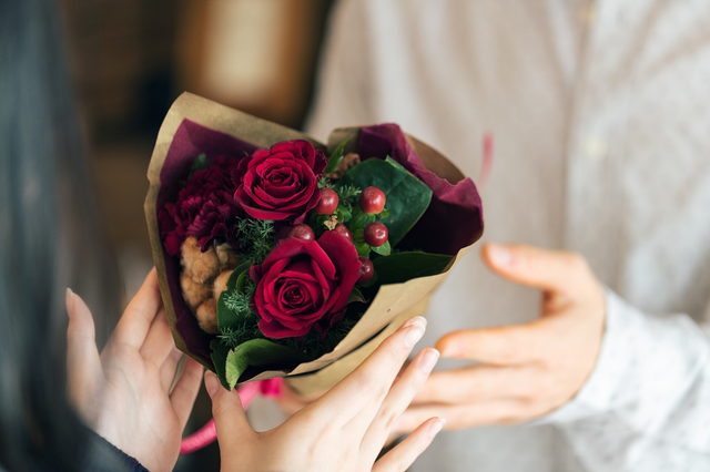 恋人同士の画像