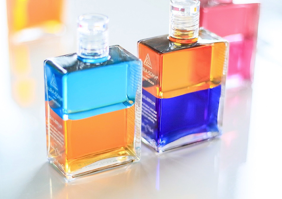 カラフルなボトル