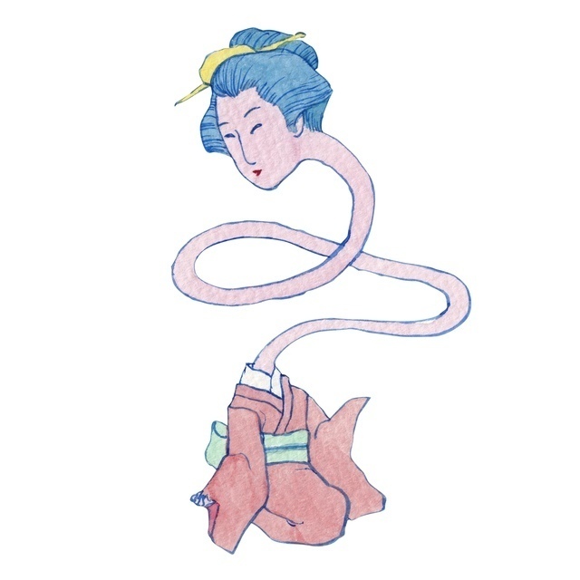 ろくろ首［妖怪図鑑］