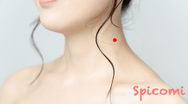 首横のニキビ占い