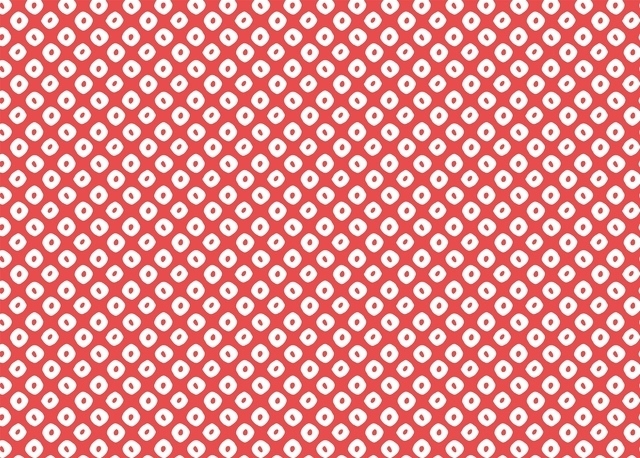 鹿の子文（かのこもん）和柄模様種類イメージ