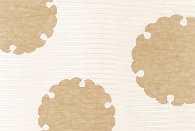 雪輪（ゆきわ）＝雪華文（せっかもん）和柄模様イメージ