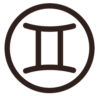 双子座（ふたござ）のシンボルマーク