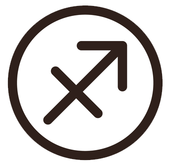 射手座（いてざ）のシンボルマーク