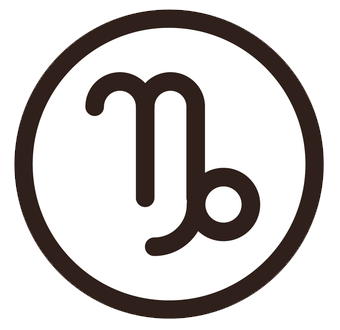 山羊座（やぎざ）のシンボルマーク