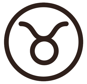 牡牛座（おうしざ）のシンボルマーク