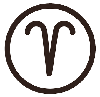 牡羊座（おひつじざ）のシンボルマーク