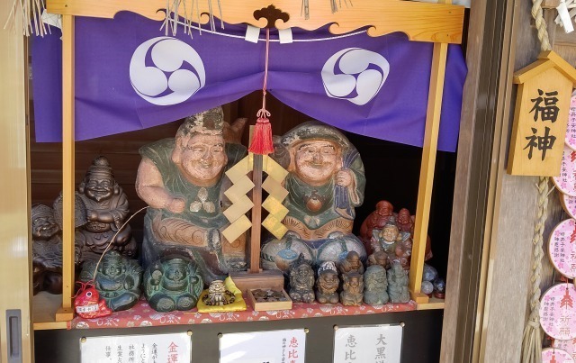 櫻井子安神社の福の神