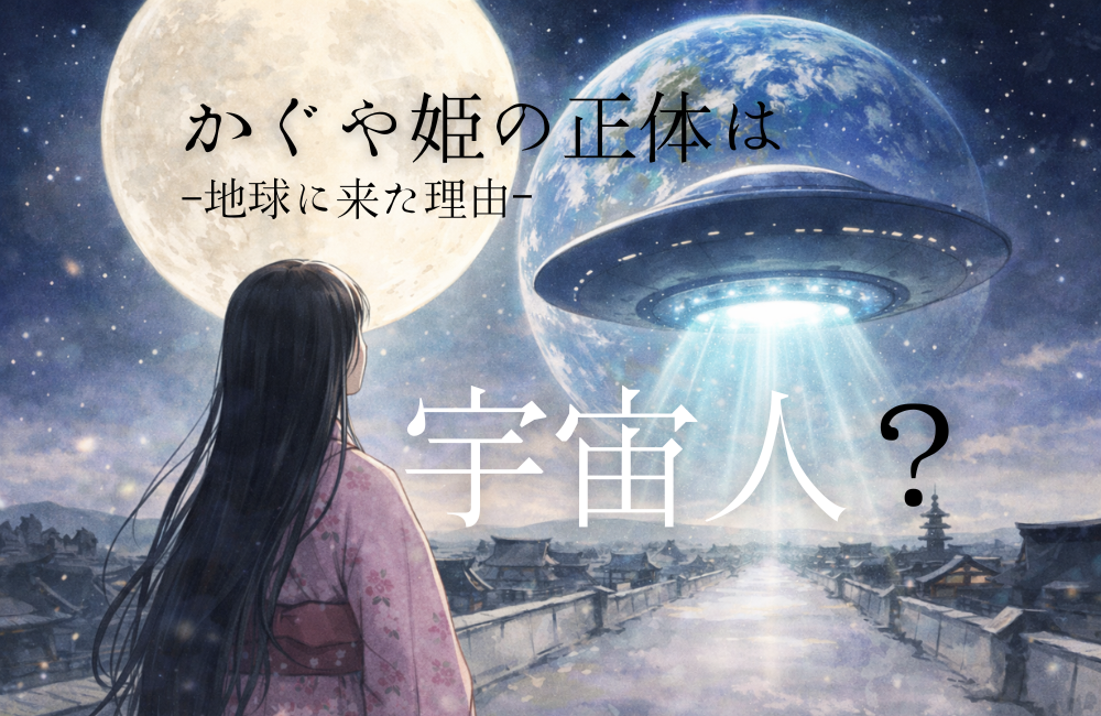 かぐや姫の実話。正体は宇宙人？サムネイル画像