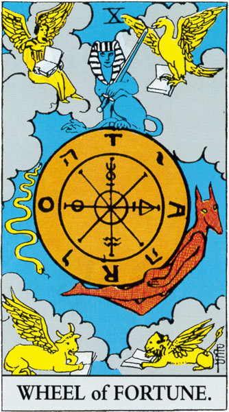10「運命の輪」タロットカードの基本的意味と正位置・逆位置